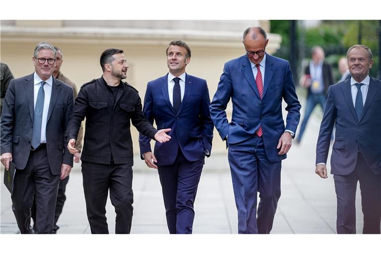 Für die Ukraine und ihre europäischen Verbündeten steht ein Spitzentreffen in Berlin an. (Archivbild)