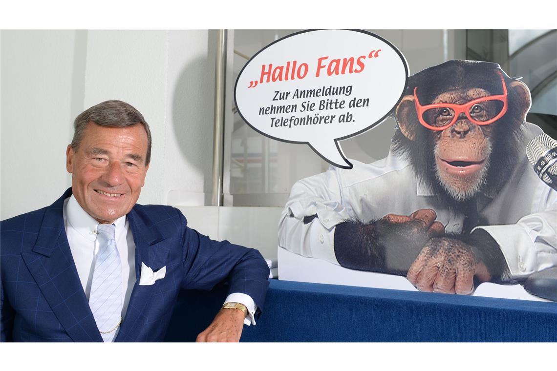 „Ich habe den Trigema-Affen nie gesehen“ Für die Werbespots standen Trigema-Chef Wolfgang Grupp und der Affe offenbar nie gemeinsam vor der Kamera.