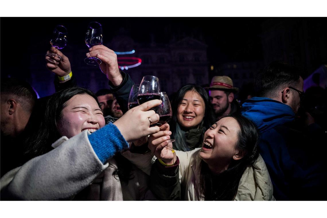 Für die Winzer ist der Beaujolais auch ein Verkaufsschlager.