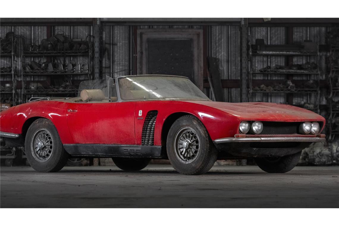 Warum ein Sammler für diesen vergammelten Mercedes 9,3 Millionen Dollar zahlte Für diesen Prototypen des Iso Grifo A3/L Spider wurden 1,875 Millionen Dollar hingelegt