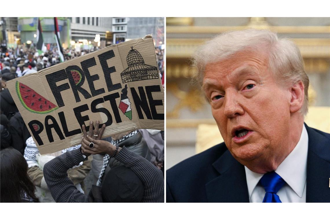 Chefunterhändler der Hamas fordert Garantien von Trump Für ein Ende des Gaza-Krieges fordert der Chefunterhändler der Hamas Garantien von US-Präsident Trump. (Archivbild)