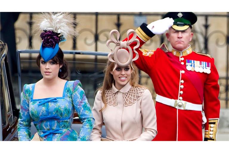 Für ihre Hutauswahl wurden die beiden Prinzessinnen damals verspottet. (Archivbild)