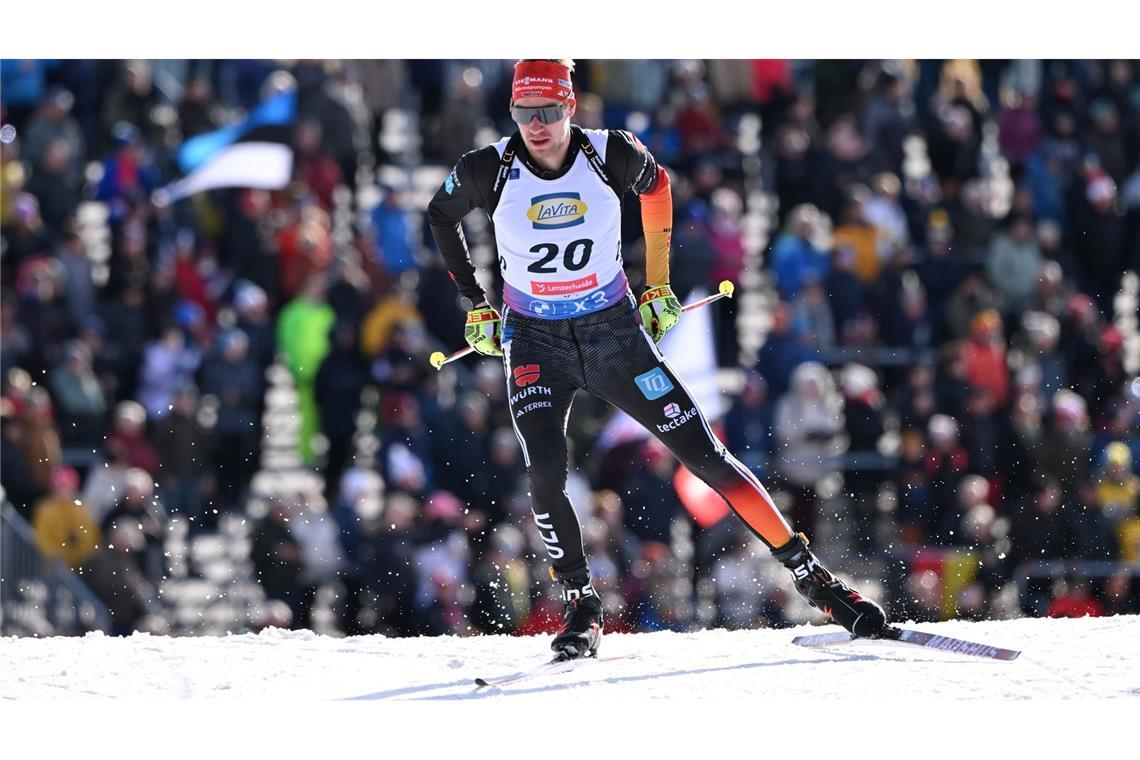 "Ärgert mich unfassbar": Biathlet Horn wird WM-Siebter Für Johannes Kühn war es das erste WM-Rennen in der Schweiz.