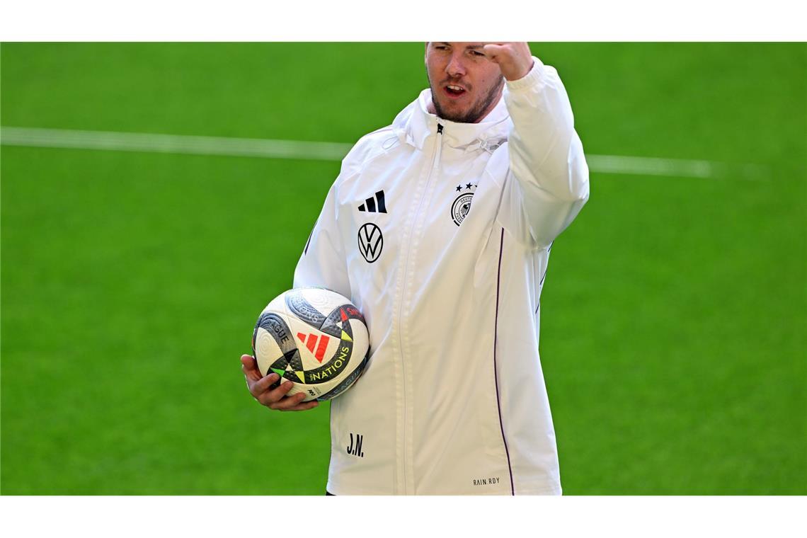 Nagelsmanns Botschaften zur Gesellschaft und Gesundheit Für Julian Nagelsmann hat der Sport und das Vereinsleben in Deutschland einen zu geringen Stellenwert.