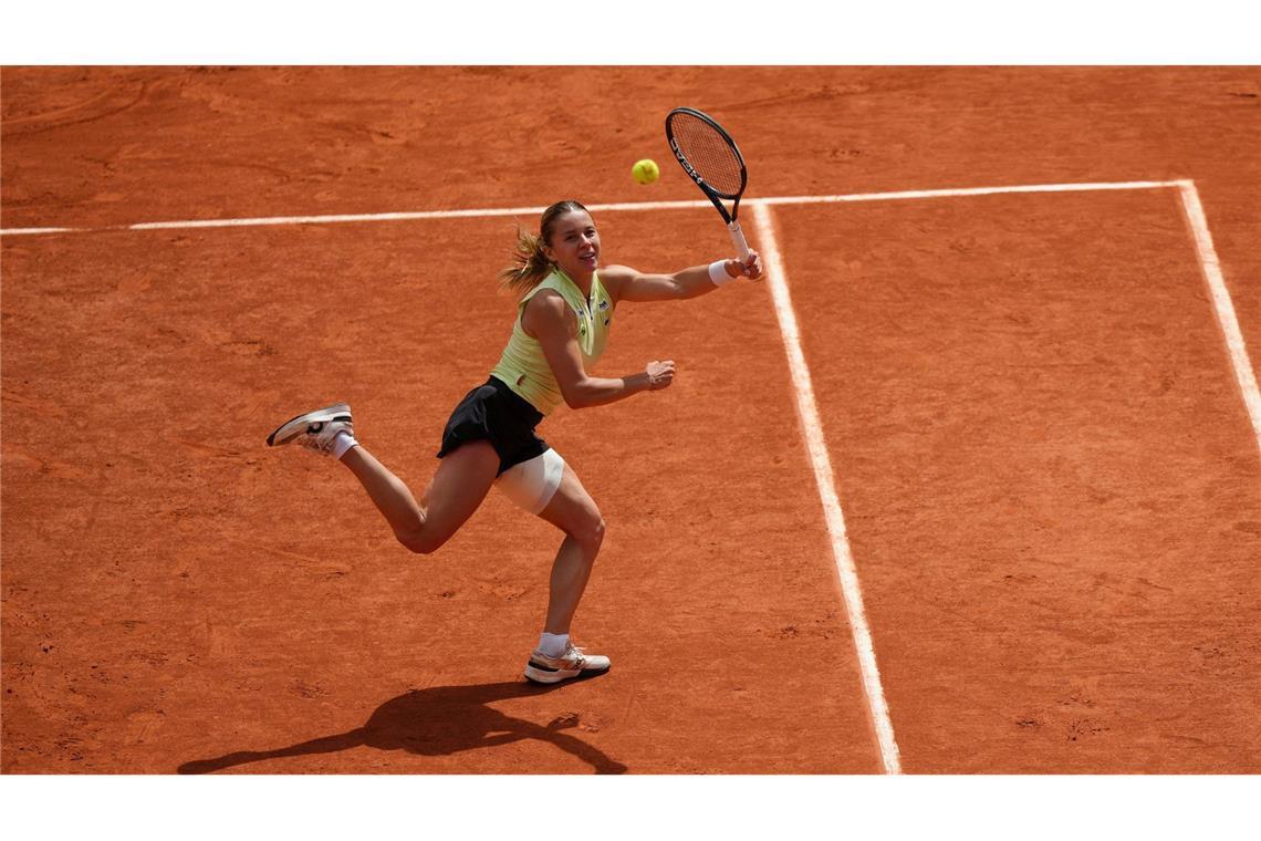 Für Maja Chwalinska war schon der Finaleinzug ein Riesenerfolg.