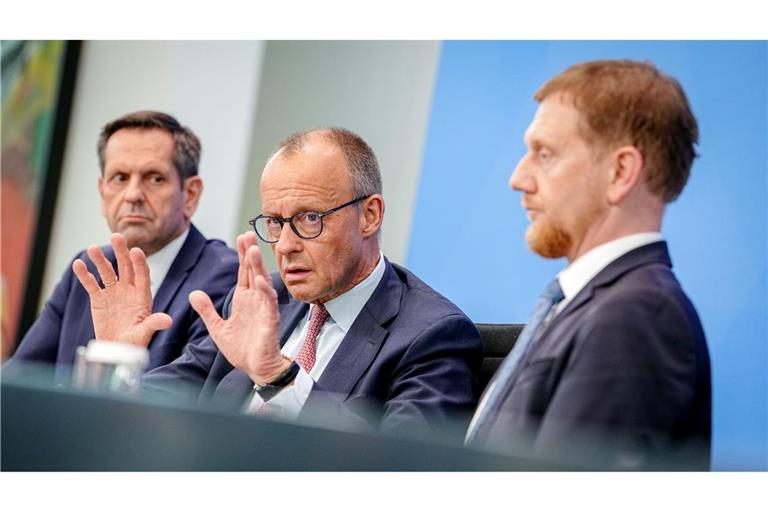 Für Merz war es die erste Ministerpräsidentenkonferenz.