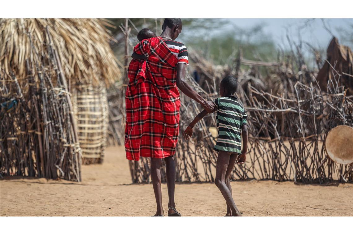 Für Nomaden wie die Massai oder Samburu ist der Verlust von Weideland durch Dürre und Klimawandel existenzbedrohend (Archivbild)