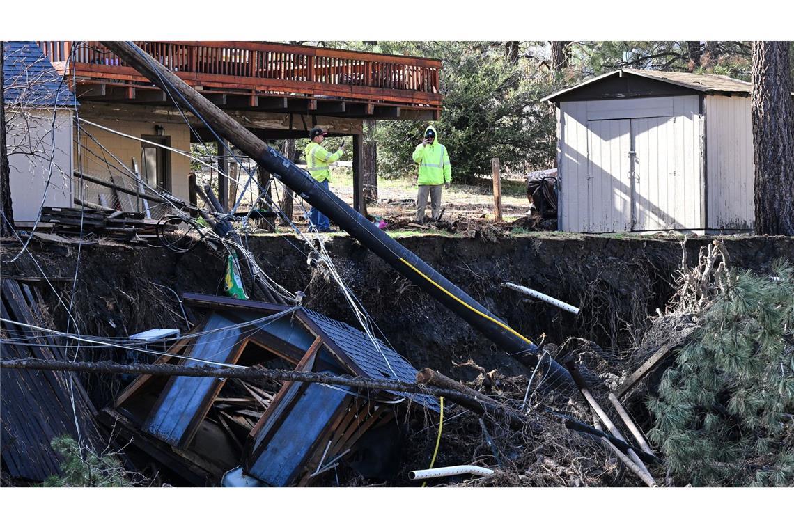 Für Teile Kaliforniens wurde der Notstand ausgerufen.