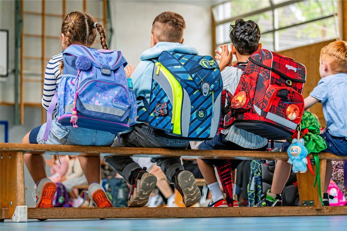 Für viele Schulkinder beginnt mit der Einschulungsfeier ein spannender neuer Lebensabschnitt. Symbolfoto: Imago/Kirchner-Media