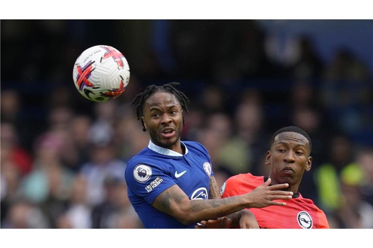 Fußball-Profi Raheem Sterling (links)