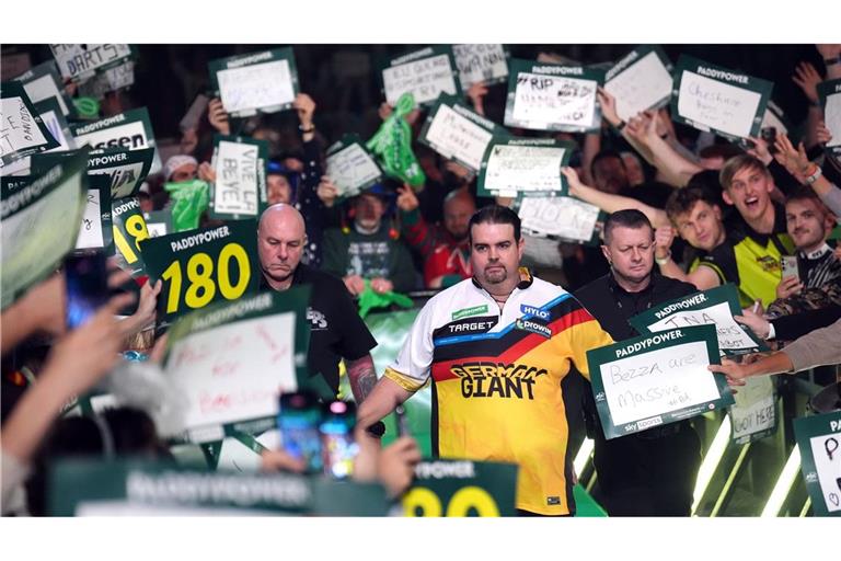 Gabriel Clemens bei seinem Einlauf.