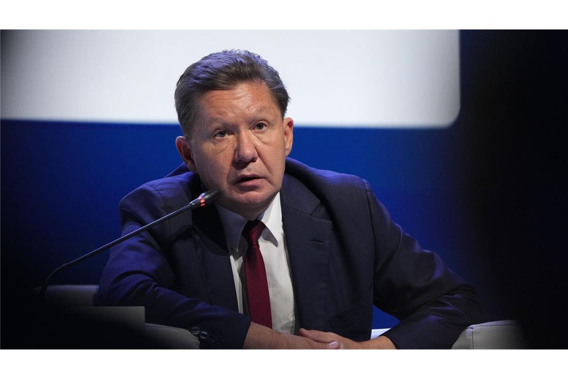 Neue Pipeline soll mehr russisches Gas nach China bringen Gazprom-Chef Alexej Miller. (Archivbild)