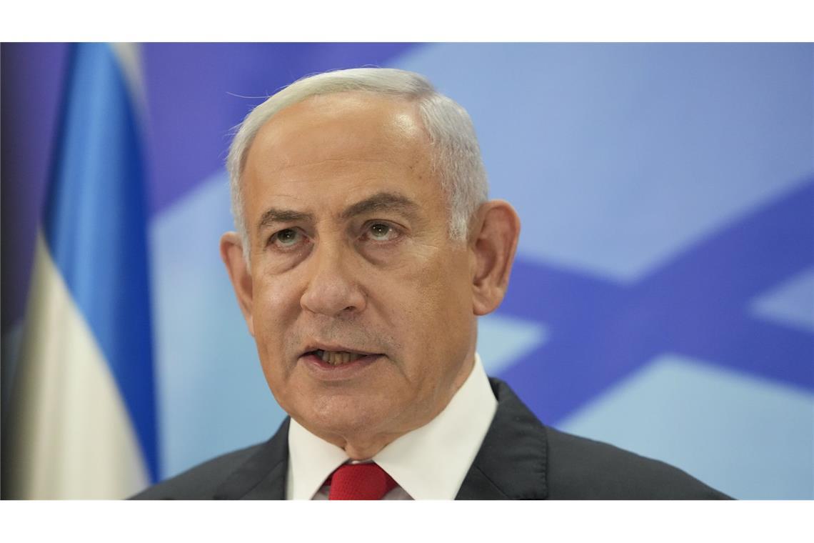 Gegen den israelischen Ministerpräsidenten gibt es einen internationalen Haftbefehl.