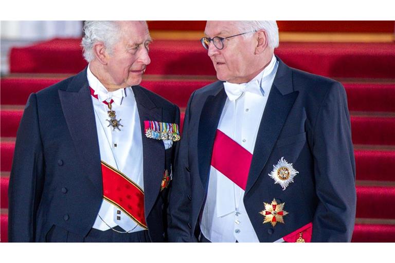 Gegenbesuch: Bundespräsident Frank-Walter Steinmeier und seine Frau Elke Büdenbender kommen zum Staatsbesuch nach London