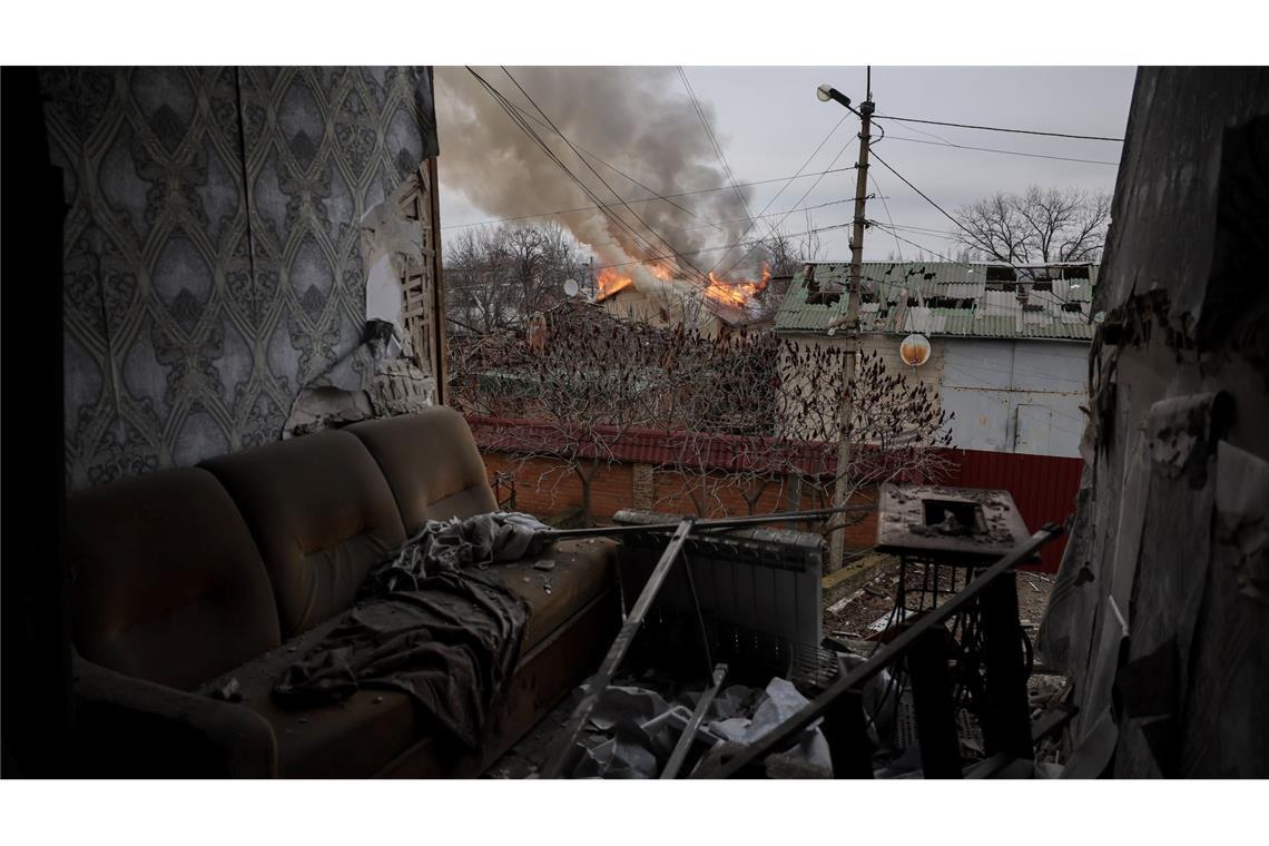 Geht der Ukraine-Krieg auch 2026 weiter? Nato-Generalsekretär Mark Rutte will keine Prognose abgeben. (Archivbild)