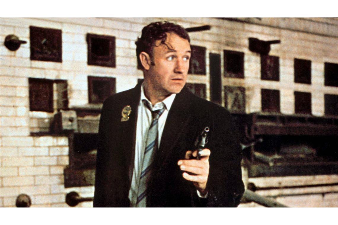 Ein Kerl, so groß wie ganz New York Gene Hackman in seiner Rolle als Cop Jimmy „Popeye“ Doyle: Die brachte ihm den Oscar.