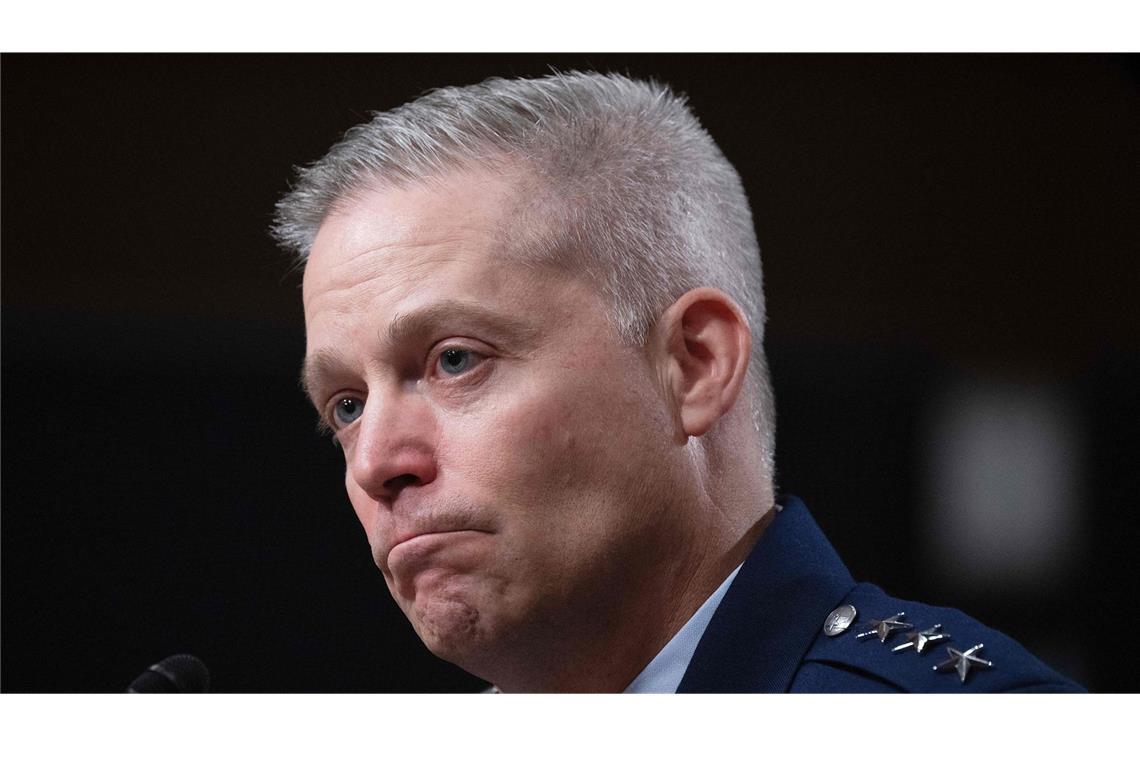 US-Verteidigungsministerium bestätigt Entlassung von NSA-Chef General Timothy Haugh wurde entlassen. (Archivbild)