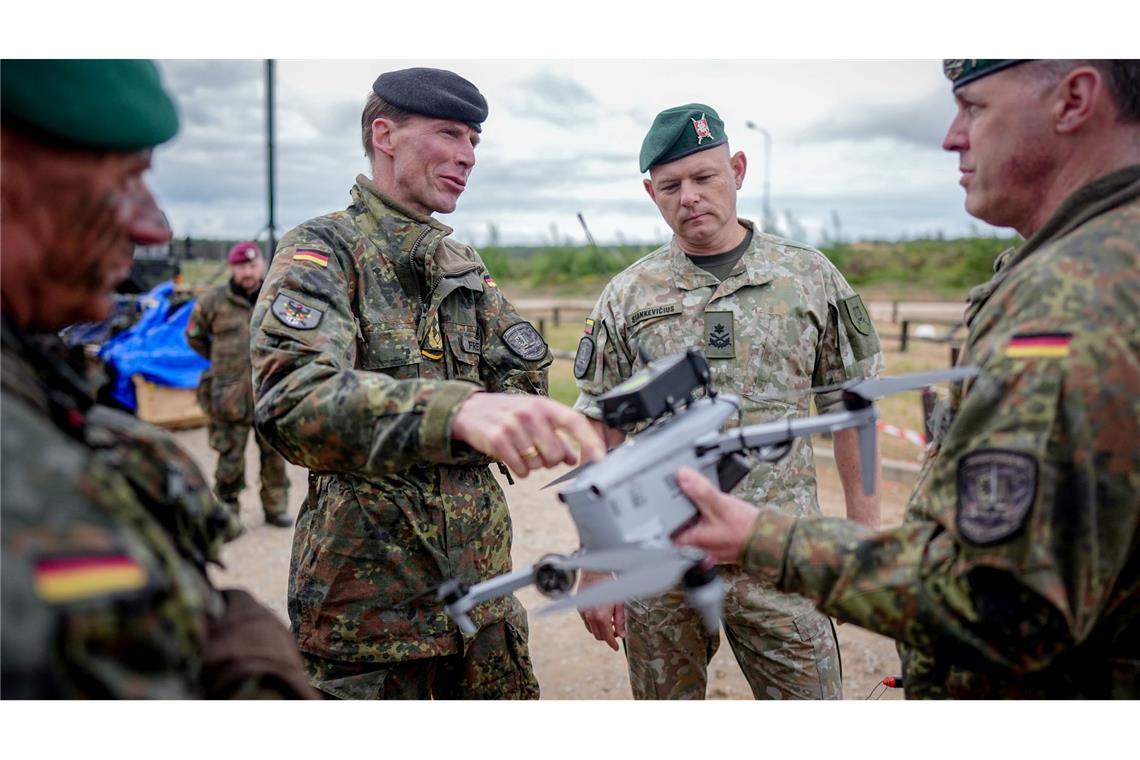 Generalleutnant Christian Freuding in Litauen