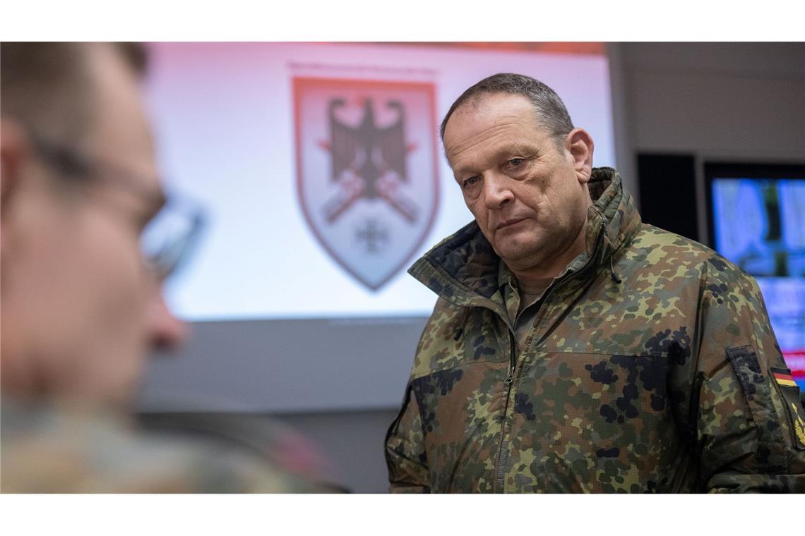 General: Sicherheit "nur durch glaubhafte Abschreckung" Generalleutnant Harald Gante