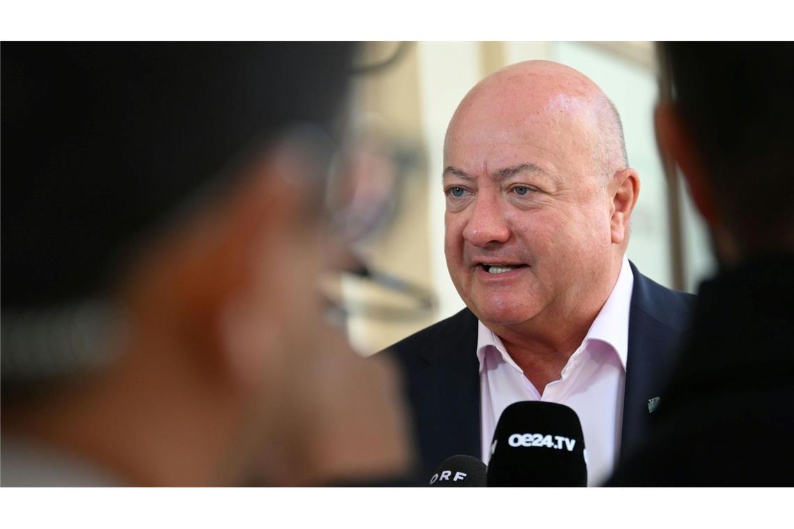Österreich: Signale für Koalition von rechter FPÖ mit ÖVP Generalsekretär Stocker gilt als erfahrener Krisenmanager. (Archivbild)