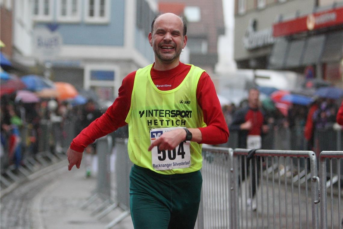 Gesichter des Backnanger Silvesterlaufs Gernot Gruber.Foto: B. Strohmaier