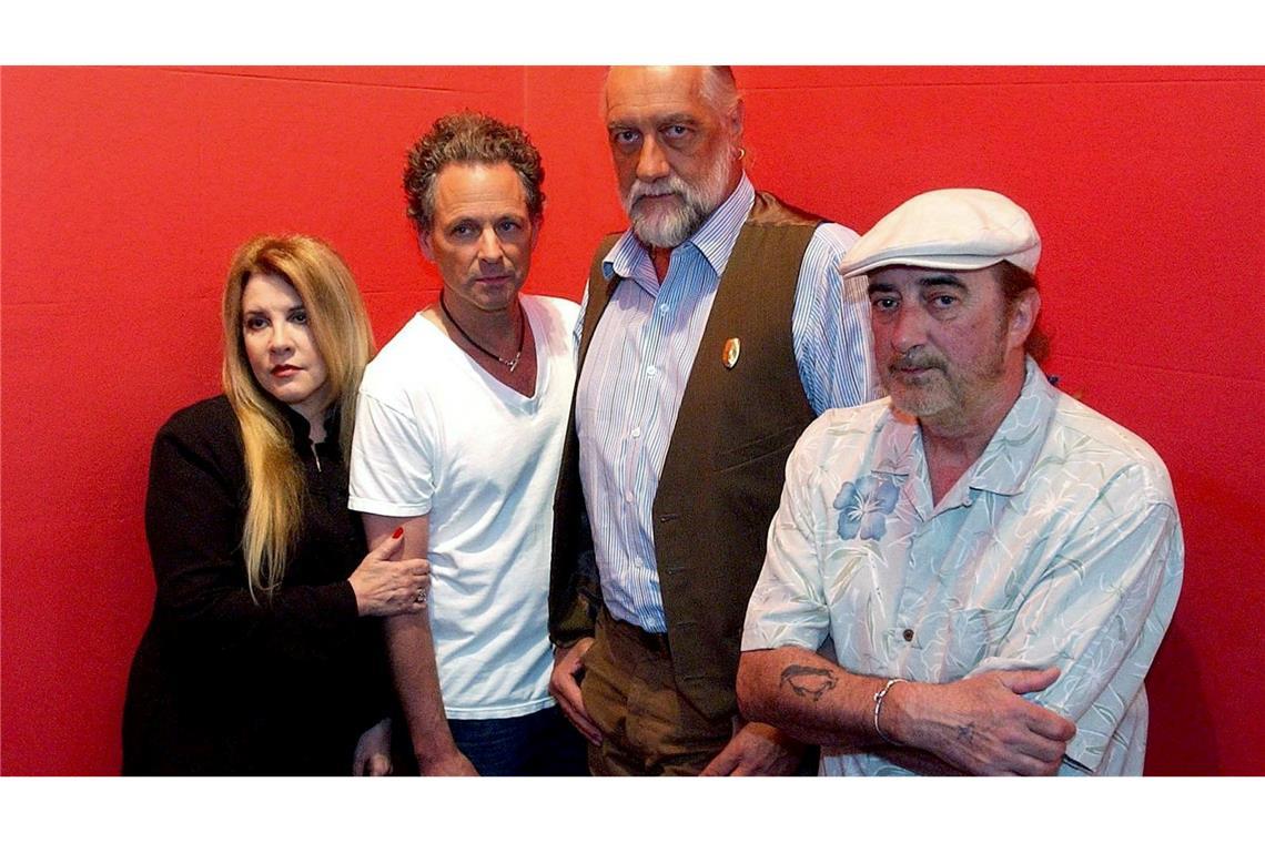 Gerüchten zufolge könnten die vier verbleibenden Mitglieder von Fleetwood Mac, Stevie Nicks, Lindsey Buckingham, Mick Fleetwood und John McVie, noch ein letztes Mal gemeinsam auf Tournee gehen. (Archivbild)