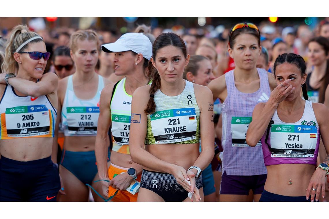 Gesa Krause musste bei ihrem Marathon-Debüt aufgeben.