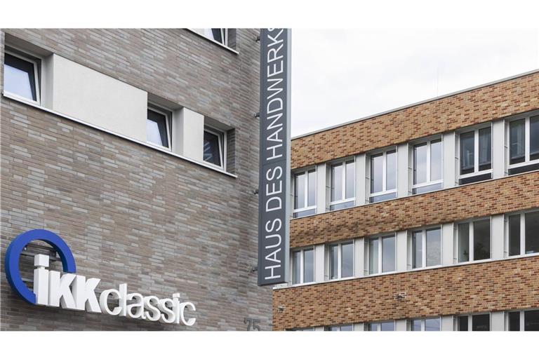 Geschäftsstelle der IKK classic in Göppingen.
