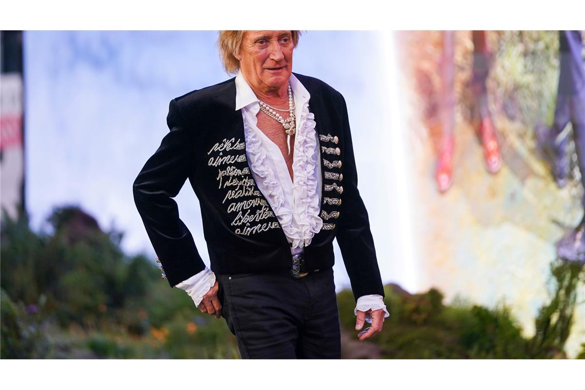 Gesundheitlicher Zwischenfall bei Popstar Rod Stewart.(Archiv)
