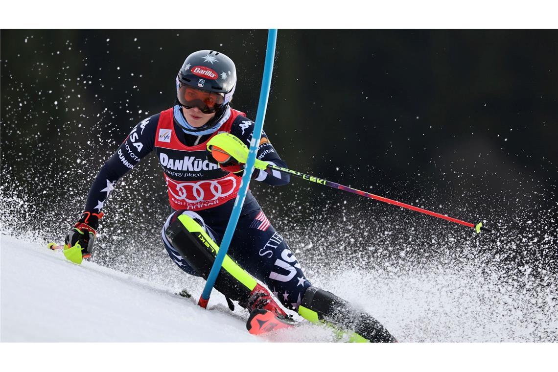 Gewann in dieser Saison neun von zehn Slalom-Weltcups: Mikaela Shiffrin.