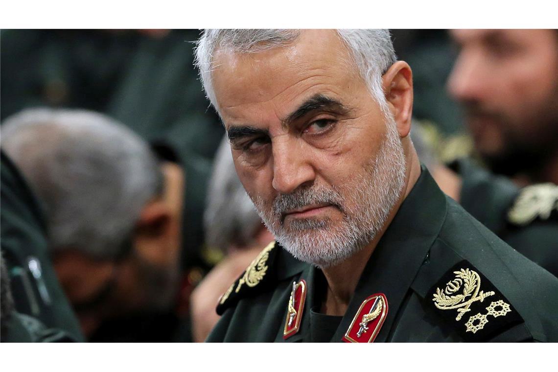 Ghassem Soleimani, General der iranischen Al-Kuds-Brigaden, wurde durch einen US-Drohnenangriff getötet. (Archivfoto)