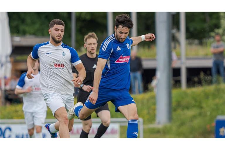 Gianluca Gamuzza und der VfL Sindelfingen gewannen das jüngste Derby mit 4:2.