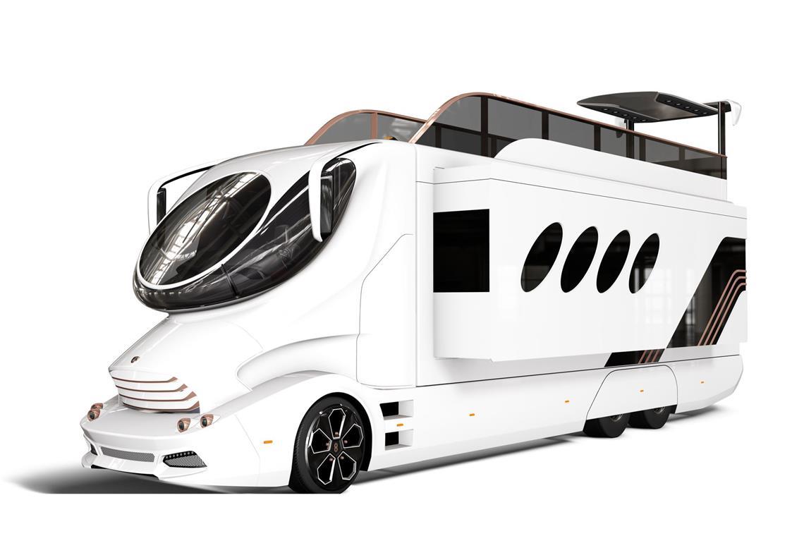 Die teuersten Wohnmobile der CMT Gilt als teuerste Reisemobil der der Welt: der EleMMent Palazzo aus Österreich kostet über zwei Millionen Euro.
