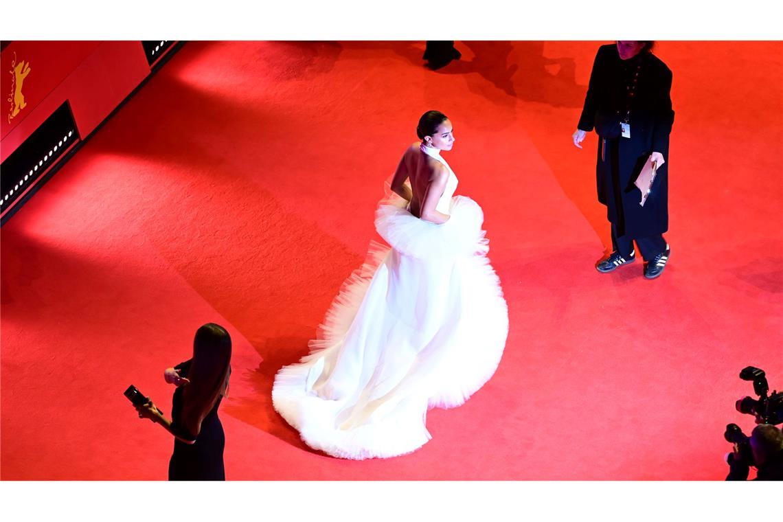 Gizem Emre vor der Gala.