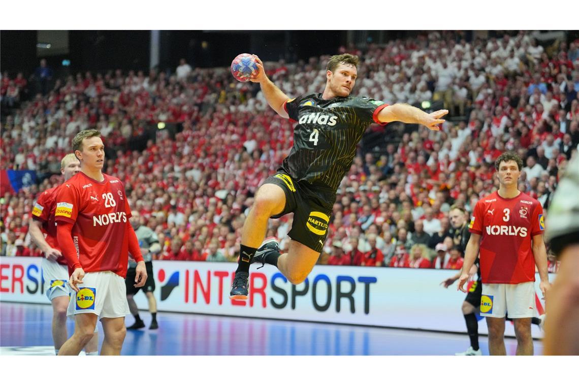 WM-Viertelfinale oder Heimflug: Endspiel für Handballer Glaubt fest an einen Sieg gegen Italien: Kapitän Johannes Golla.
