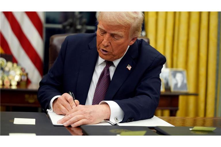 Gleich am ersten Tag als Präsident veranlasste Donald Trump den erneuten Ausstieg der USA aus dem Pariser Klimaabkommen.