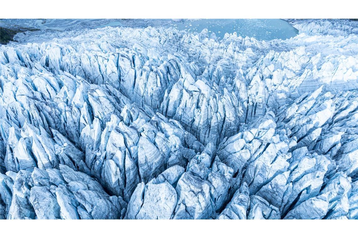 Warum der Gletscherschwund eine „Frage des Überlebens“ ist Gletscher auf Feuerland.