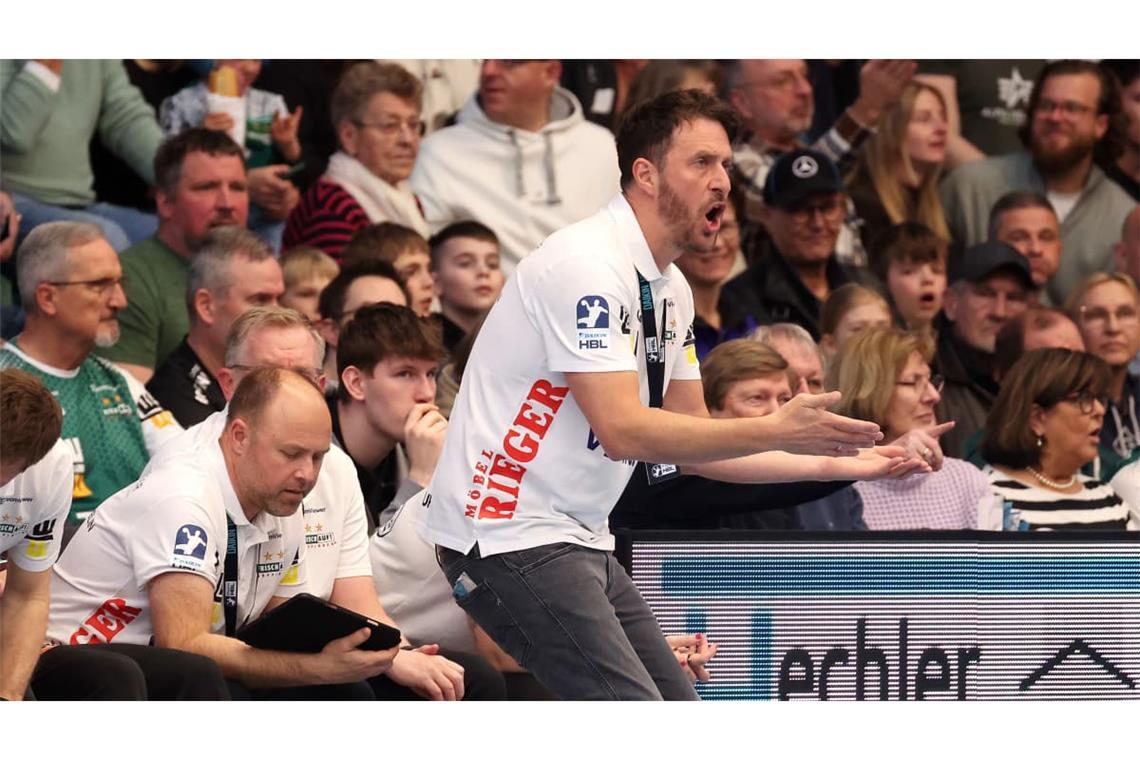 Göppingens Trainer Ben Matschke