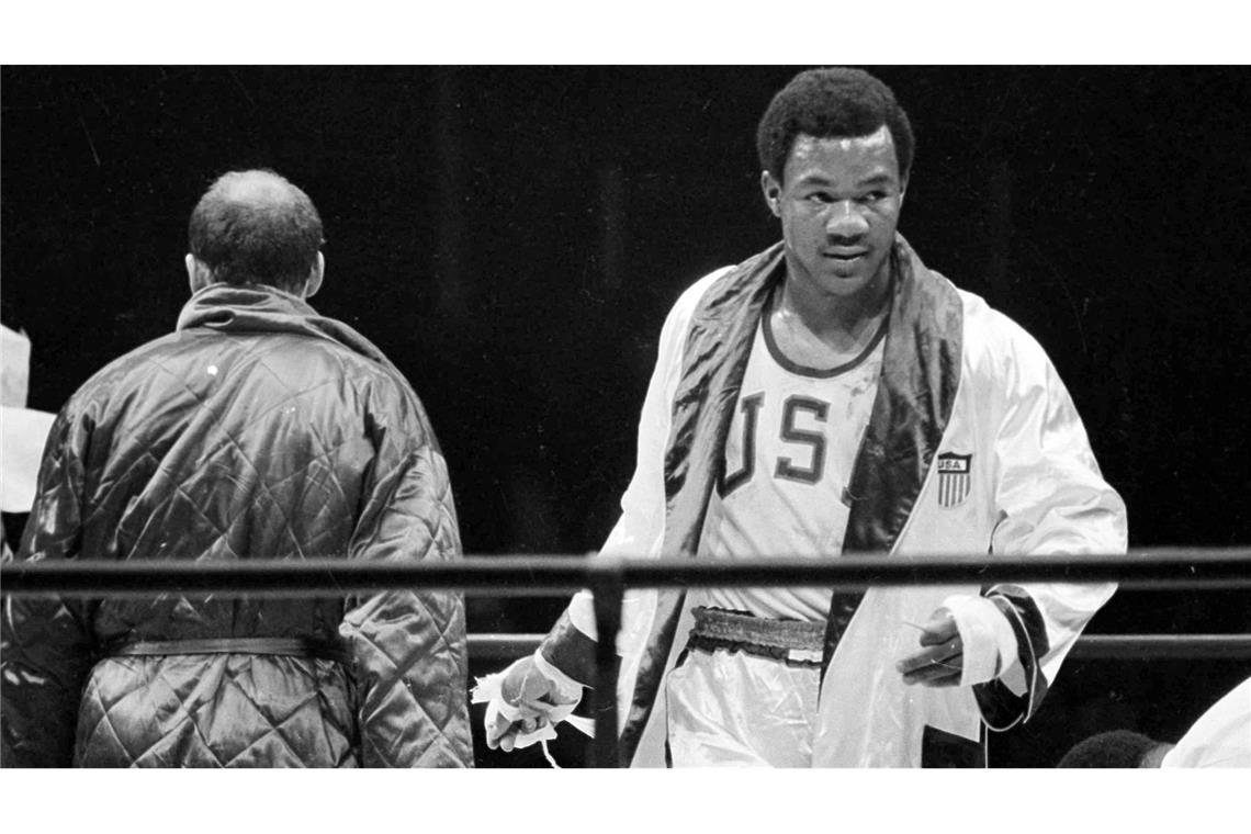 Alis berühmtester Gegner: Box-Legende Foreman ist tot Goldgewinner in Mexiko-Stadt: George Foreman.
