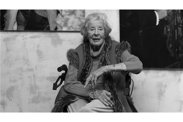 Grande Dame der Promi-Fotografie: Marianne Sayn-Wittgenstein-Sayn.