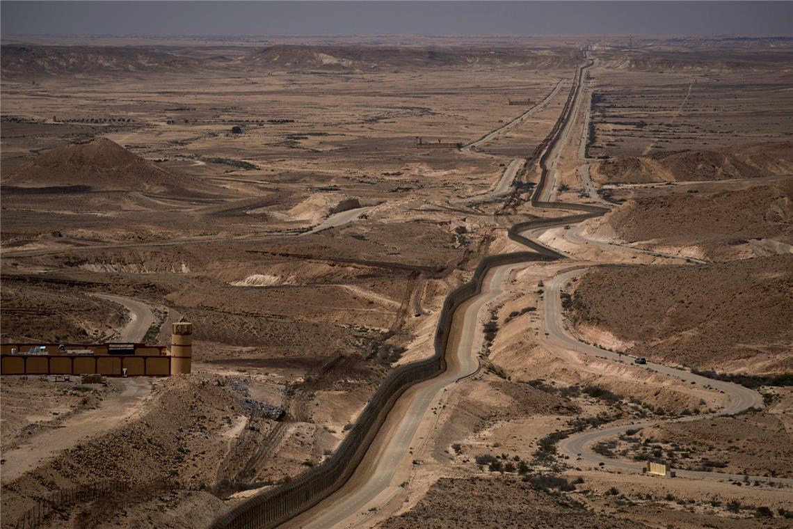 Grenzgebiet zwischen Israel und Ägypten.