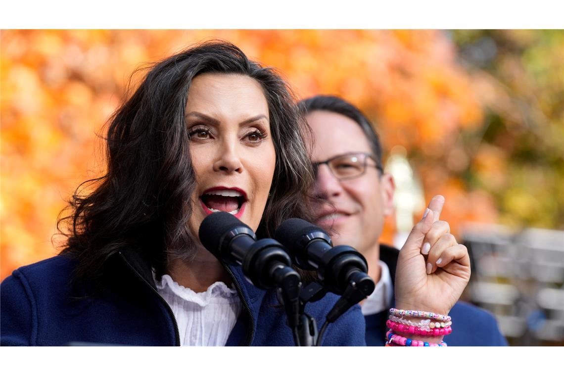 Gretchen Whitmer war vor der letzten Präsidentschaftswahl zwischenzeitlich als mögliche Kandidatin im Gespräch.