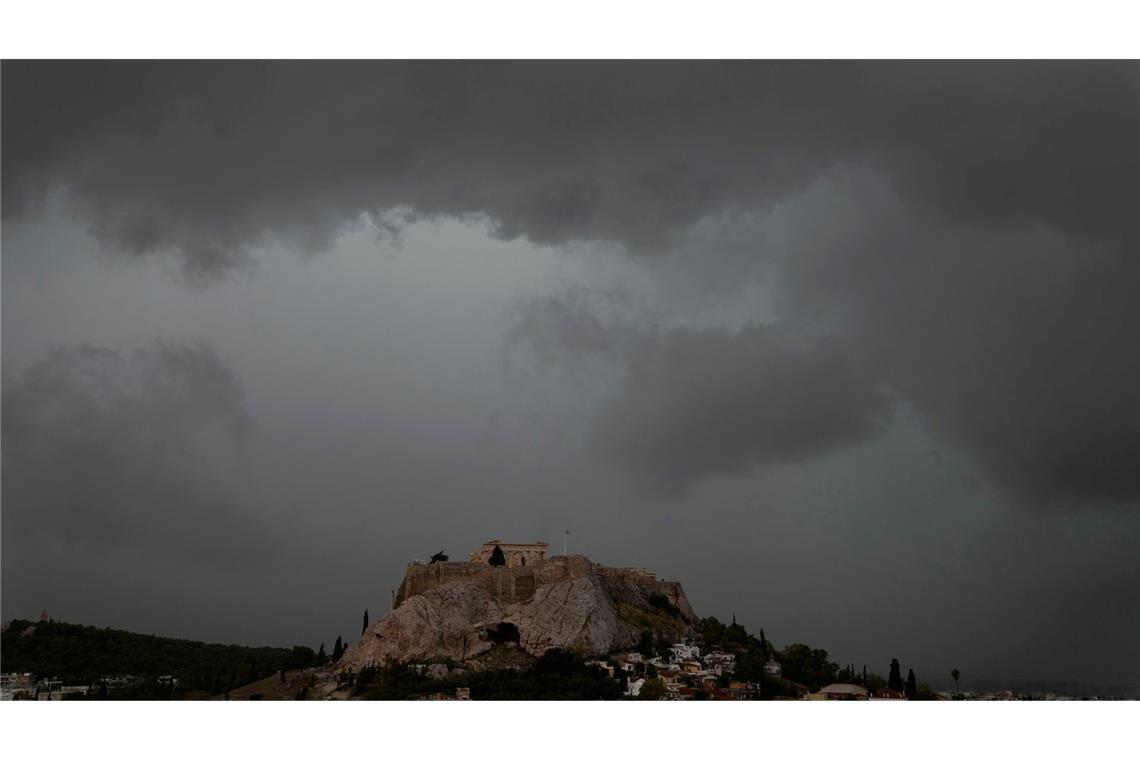 Griechenland hat mit starkem Wind und Regen zu kämpfen. (Archivbild)