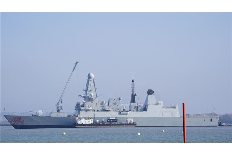 Großbritannien bringt seinen Zerstörer HMS Dragon für einen etwaigen Schutzeinsatz in der Straße von Hormus in Stellung