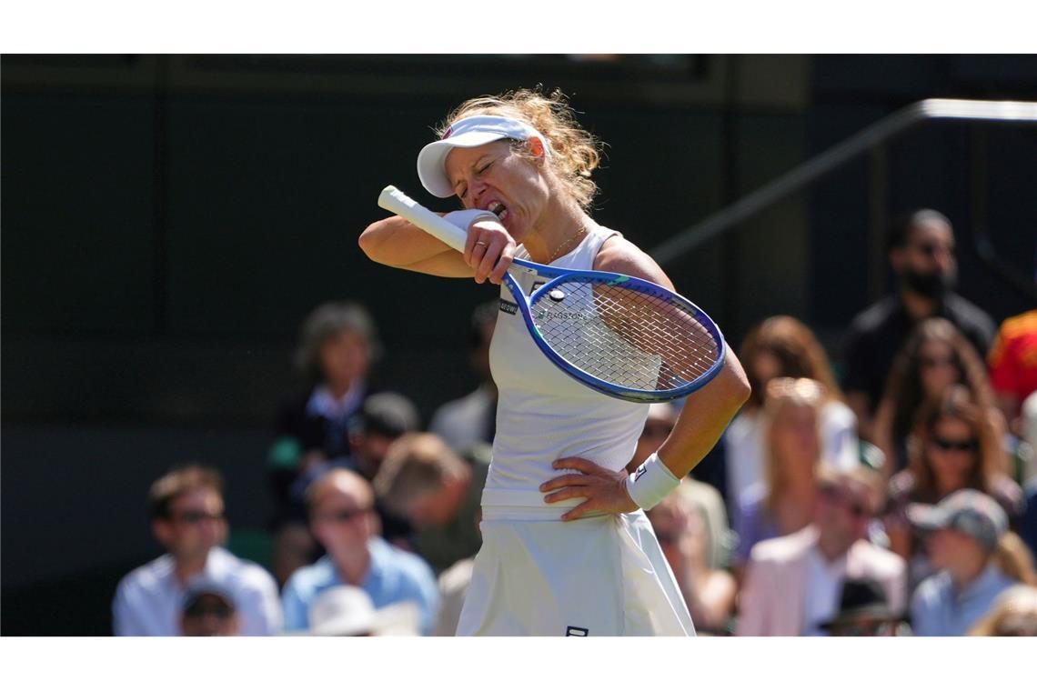 Tennis-Märchen vorbei: Aus in Wimbledon "wurmt" Siegemund Große Enttäuschung bei Laura Siegemund.