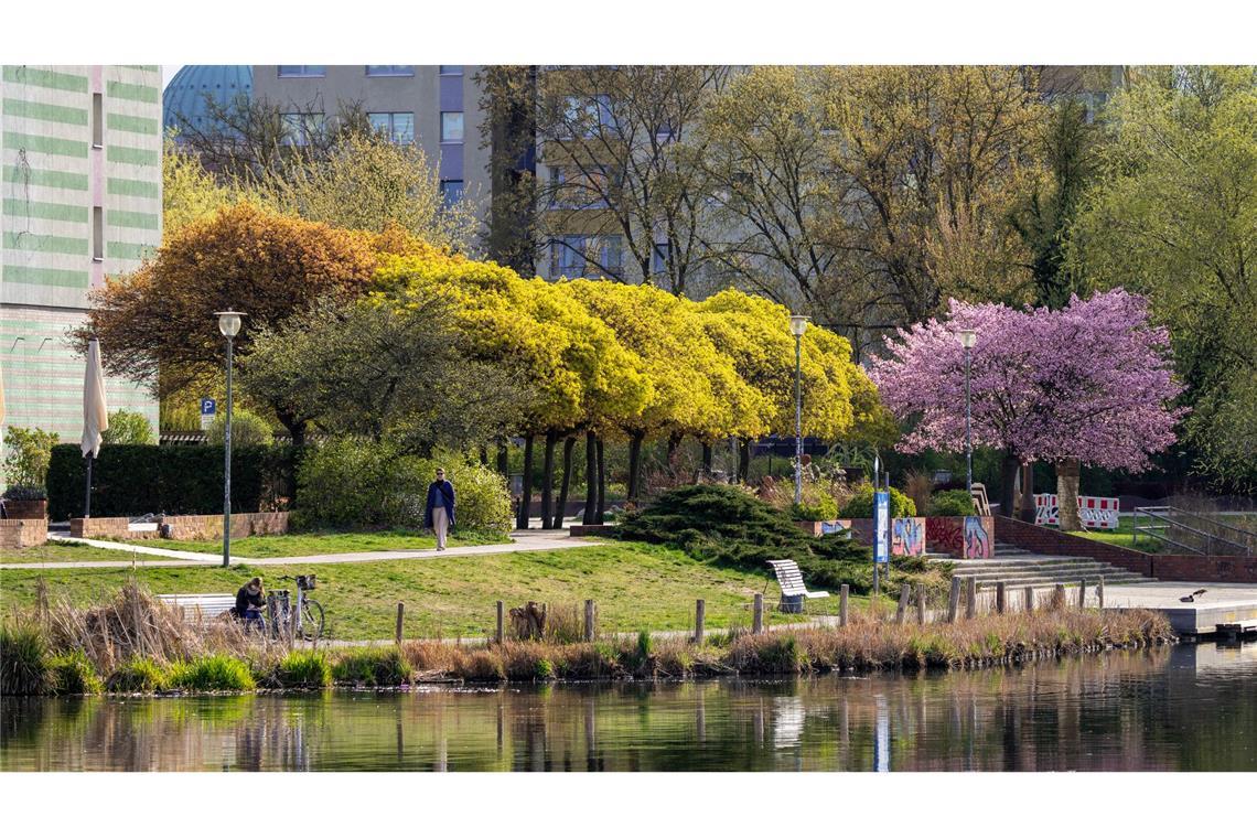 Städte im Hitze-Check: Heißes Mannheim, kühles Hattingen Grün und Wasser sorgen für Verdunstung.