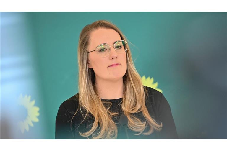 Grünen-Fraktionschefin Katharina Dröge fordert eine Senkung des Preises für das Deutschlandticket.