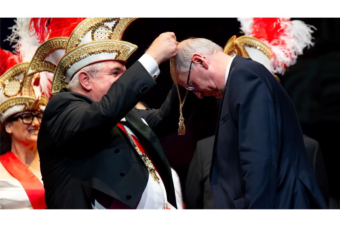 Karl-Valentin-Orden für Günther Jauch Günther Jauch ist jetzt Ordensträger.