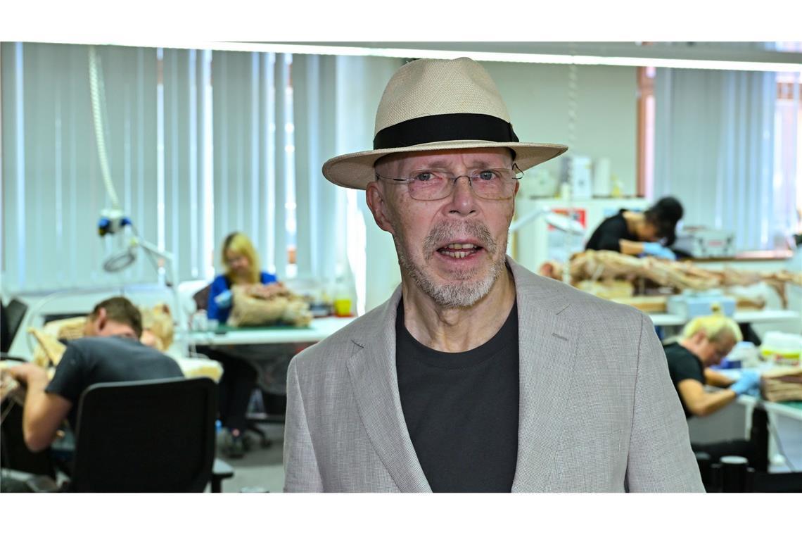 "Körperwelten"-Schöpfer empfindet Leben als große Ausnahme Gunther von Hagens hat seine Erfindung patentieren lassen (Archivbild).