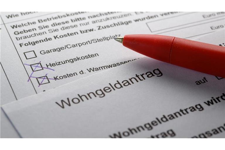 Gut 1,2 Millionen Haushalte in Deutschland beziehen Wohngeld. (Symbolbild)